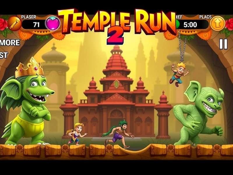 Temple Run 2 Gameplay Screenshot