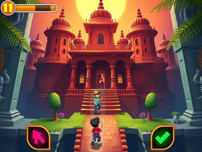 Temple Run Online Game Screenshot