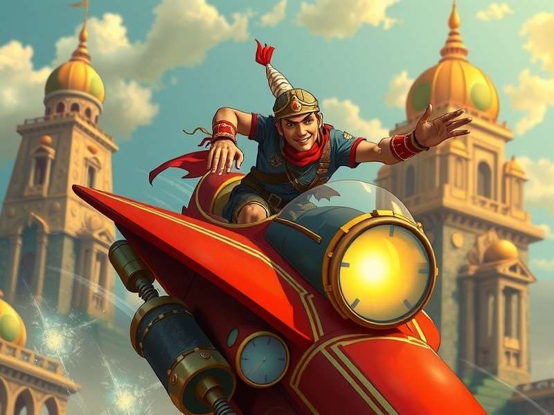 Guy Dangerous Aviator Temple Run 2