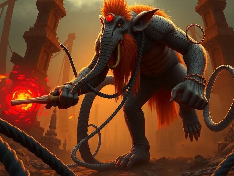 Temple Run Monster Video Cables in action