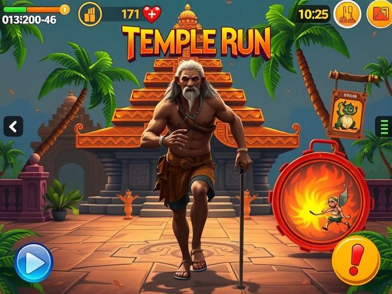 Temple Run iGameplay1337 Looney गेमप्ले