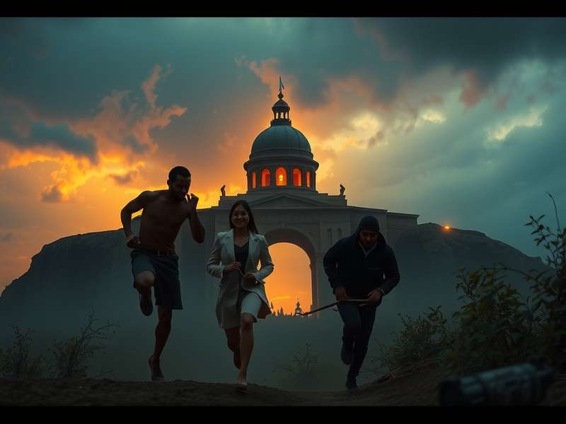 Temple Run Nigerian Movie Poster