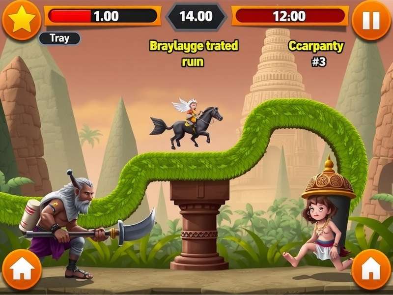 Temple Run गेमप्ले स्क्रीनशॉट