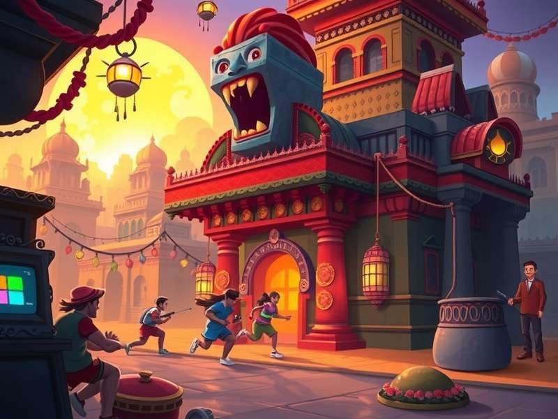 Temple Run Microsoft Store डाउनलोड स्क्रीन