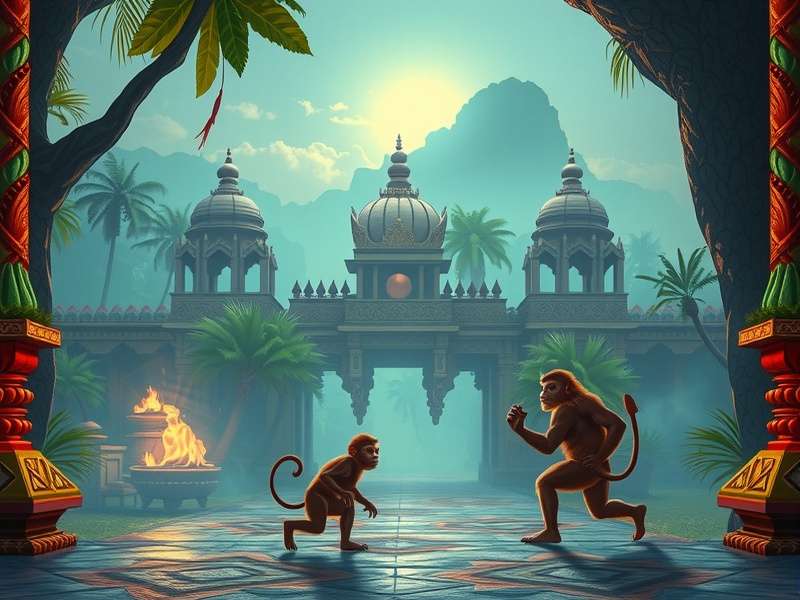 Demon Monkey Temple Run गेमप्ले