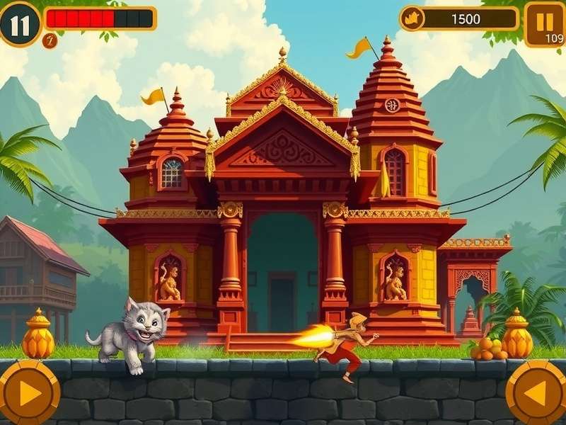 Temple Run 2 Gameplay Screenshot
