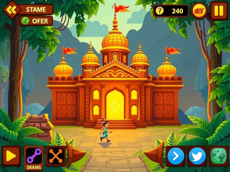 Temple Run Ice Map