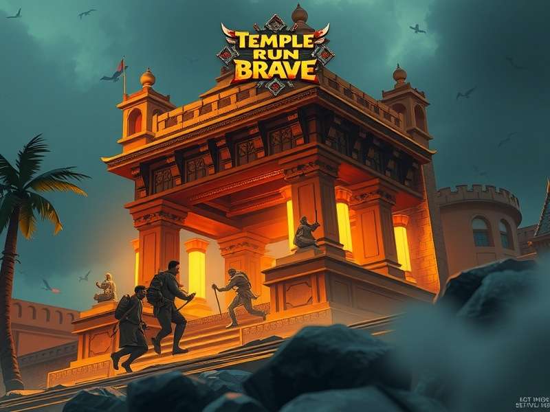 Temple Run Brave Bruks HD गेम स्क्रीनशॉट