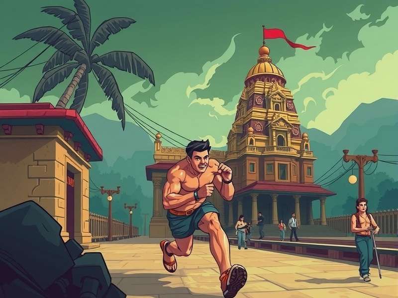 Temple Run 1 गेमप्ले स्क्रीनशॉट