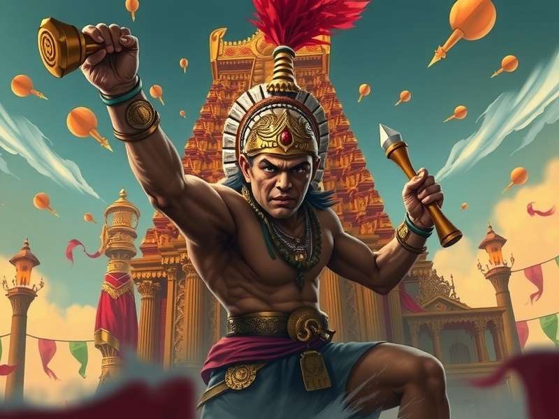 Temple Run Guy Dangerous gameplay screenshot