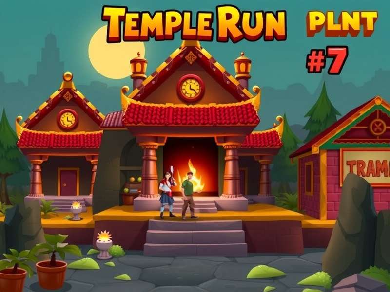 Temple Run Online गेमप्ले स्क्रीनशॉट