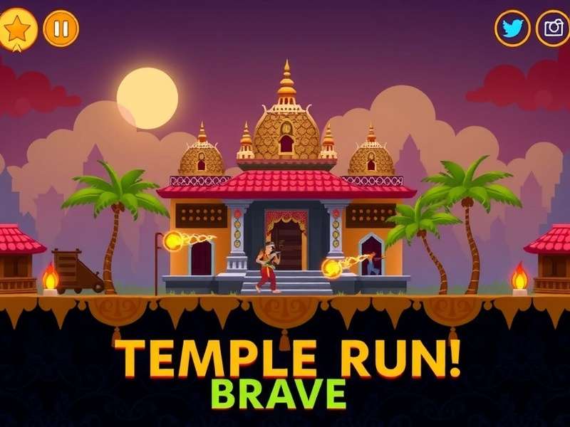 Temple Run Brave Gameplay Screenshot