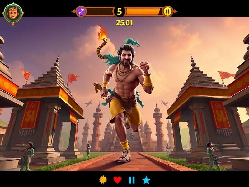 Temple Run Game Screenshot
