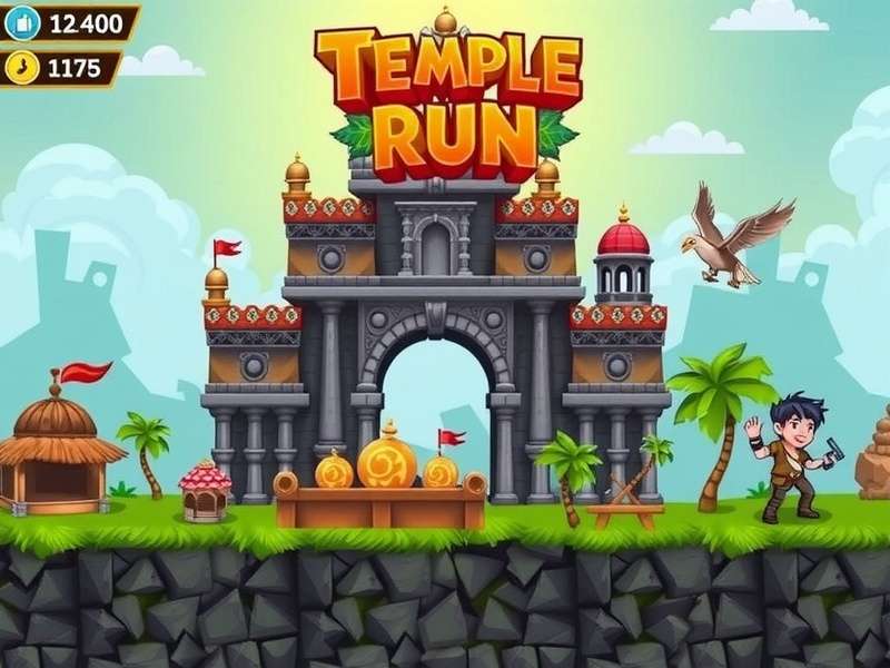 Temple Run Online Game Screenshot