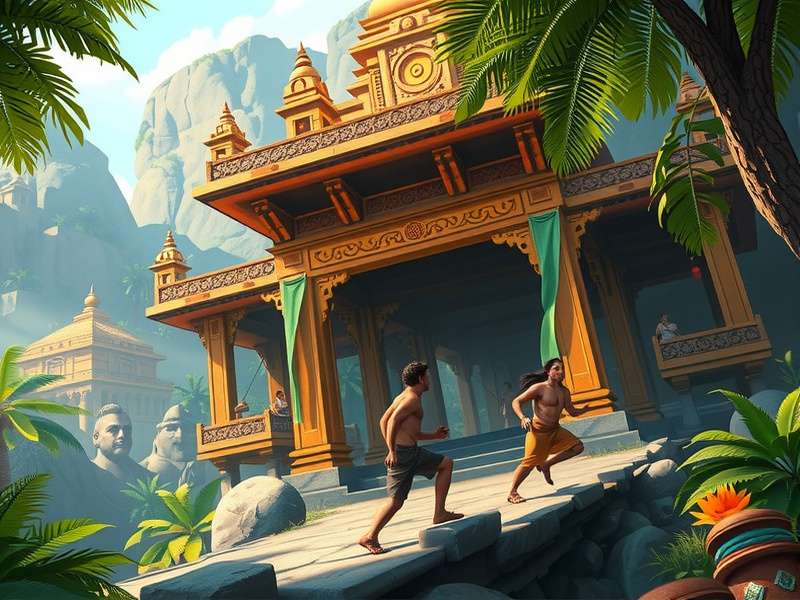 Temple Run 2 PC gameplay screenshot
