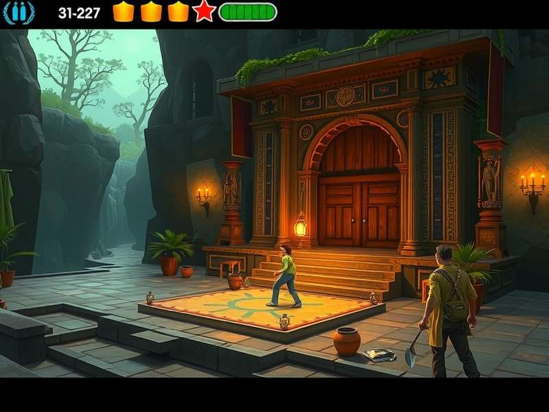 Temple Run Montana Gameplay Screenshot