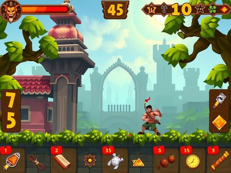 Temple Run Brave Game Screenshot