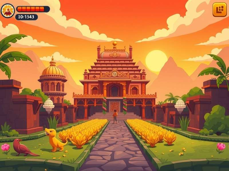 Temple Run Unblocked Poki गेमप्ले