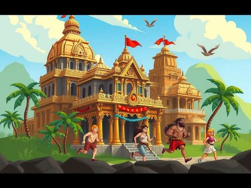 Scarlett Fox Temple Run 2 Character