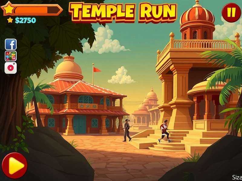 Temple Run Offline Game Screenshot