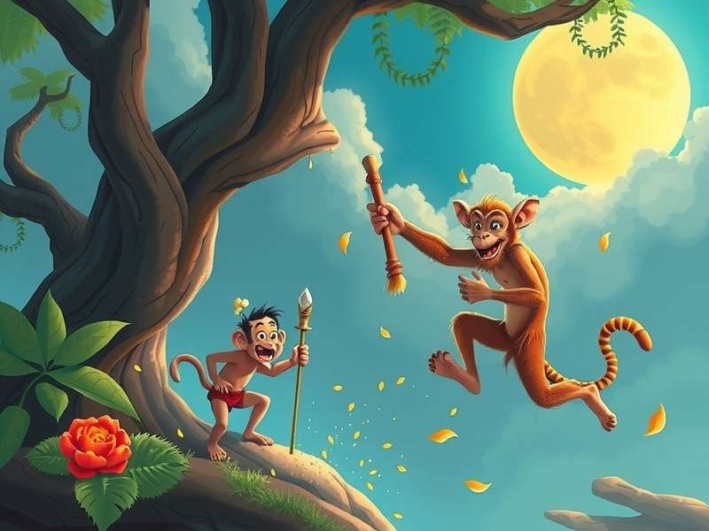 Temple Run में बंदर का चित्र