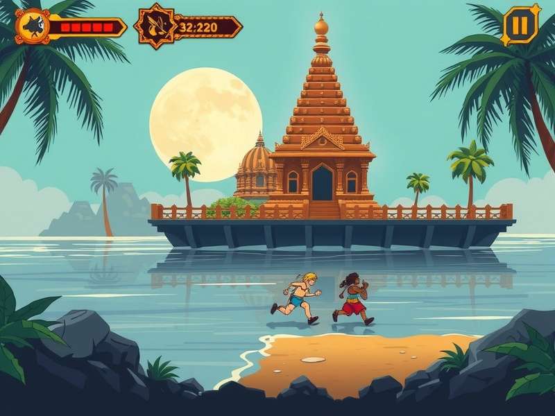 Temple Run Game 3 गेमप्ले स्क्रीनशॉट