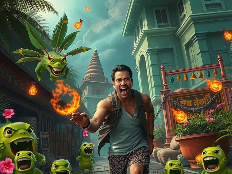 Temple Run Ka Monster Movie गेमप्ले
