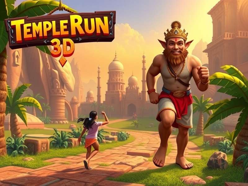 Temple Run 3D Unblocked गेमप्ले