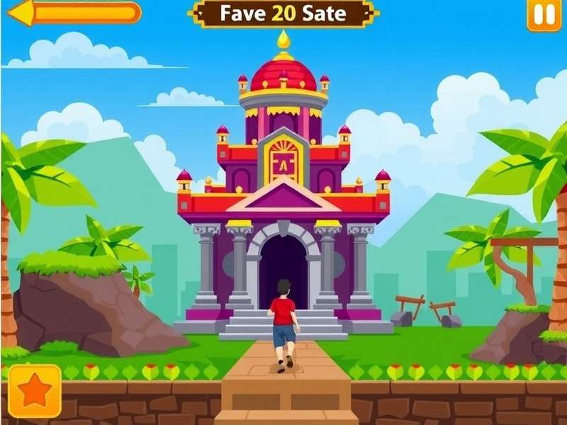 Temple Run 2 Poki Gameplay Screenshot