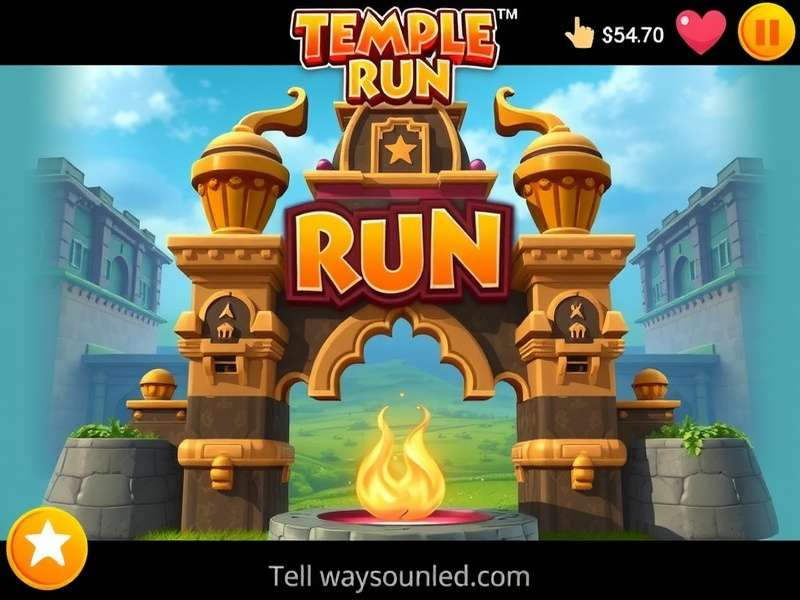 Temple Run 1 Gameplay Screenshot