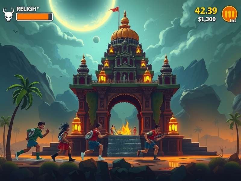 Temple Run Brave Speedrunners gameplay screenshot