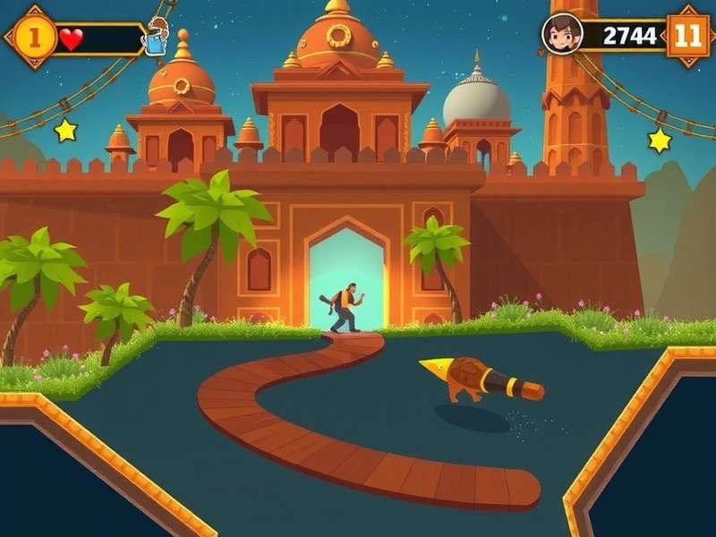 Temple Run Gameplay Screenshot