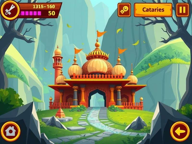 Temple Run 1 Gameplay Screenshot