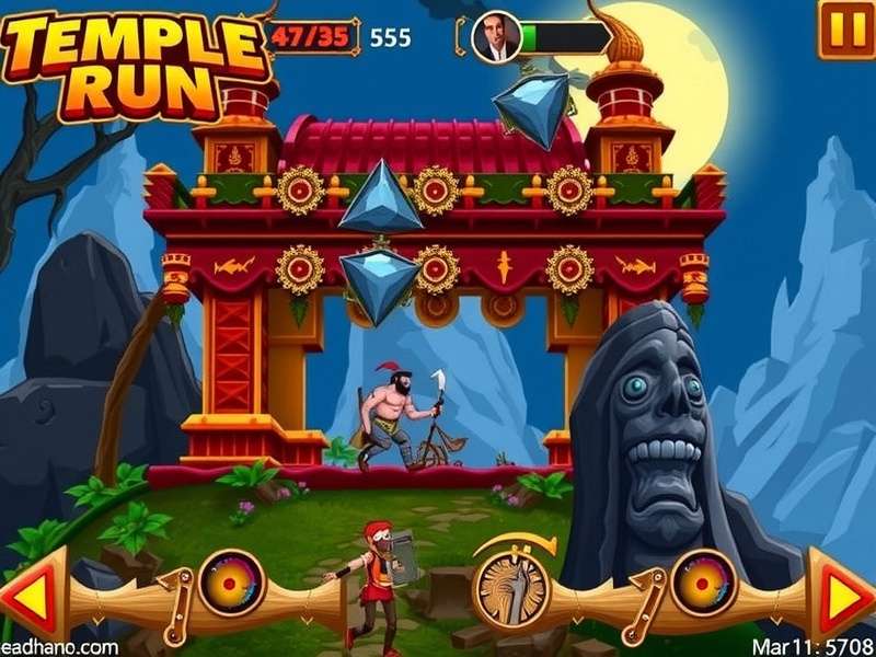 Temple Run PC Gameplay Screenshot