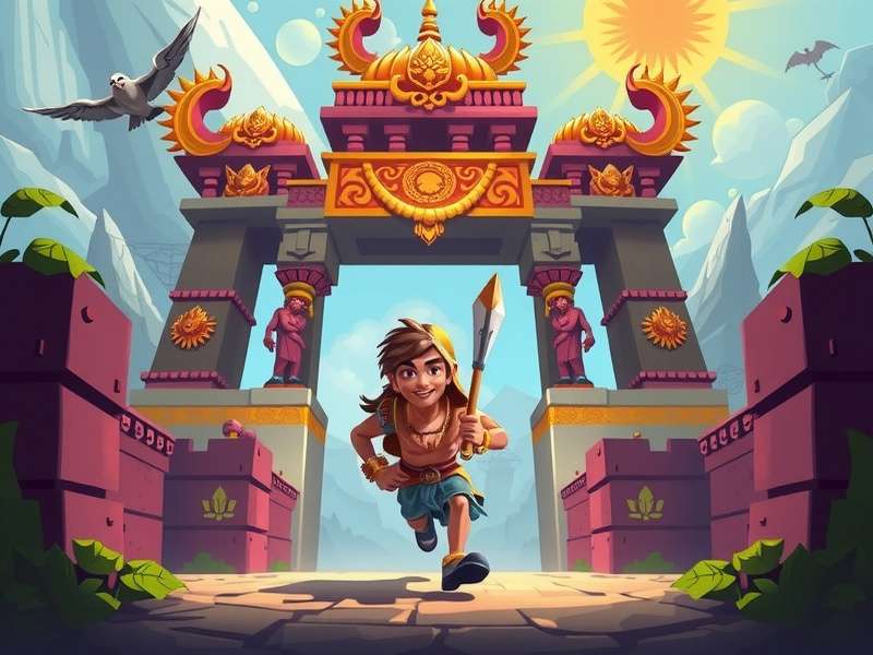 Barry Bones Temple Run Character PNG