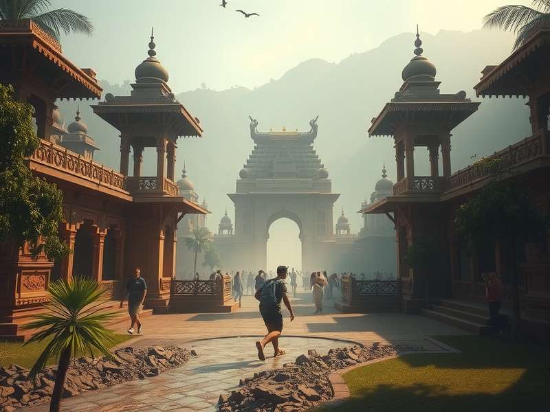 Temple Run Game Screenshot