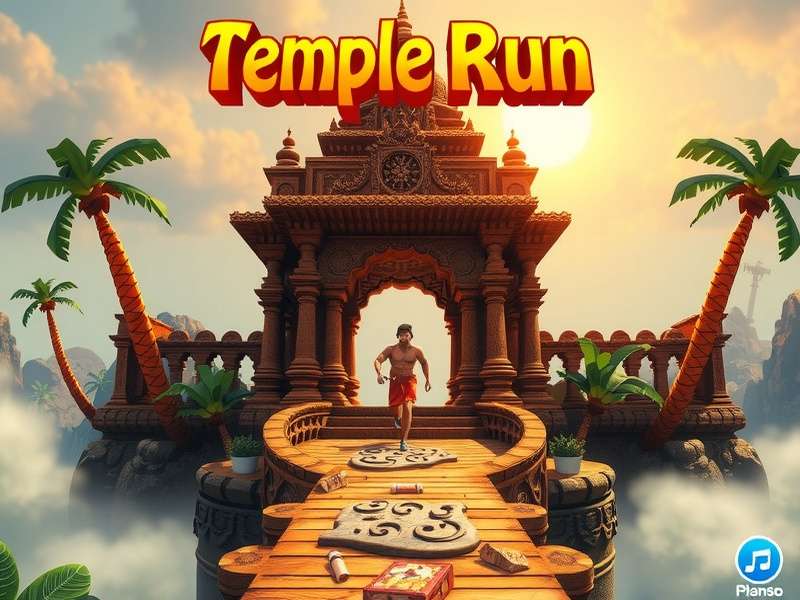 Temple Run 3D Song का आधिकारिक आर्टवर्क