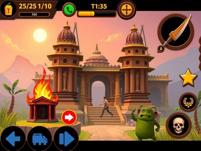 Temple Run 2 गेमप्ले स्क्रीनशॉट
