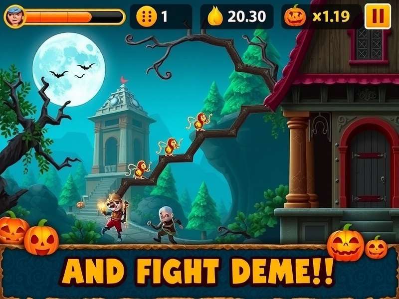 Temple Run 2 Halloween Mod APK Gameplay