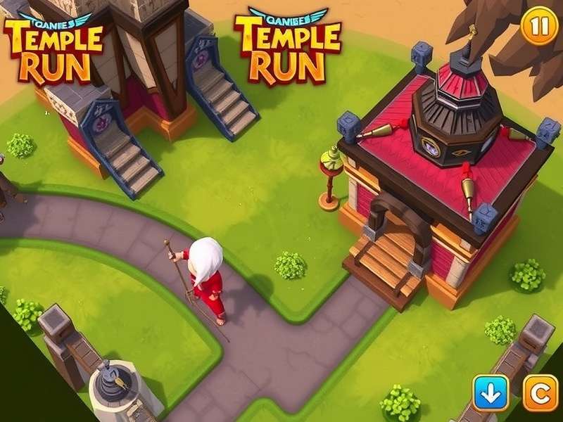 Temple Run Gameplay Screenshot