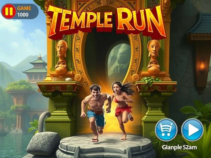 टेम्पल रन 3 गेमप्ले स्क्रीनशॉट