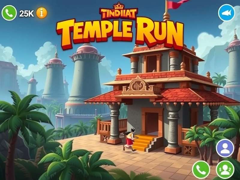 Temple Run Mod APK Gameplay Screenshot