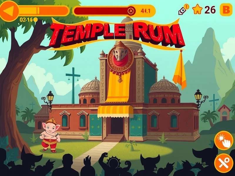 Temple Run Game Screenshot