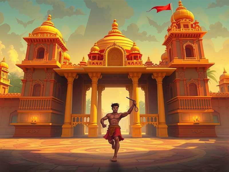 Temple Run गेमप्ले स्क्रीनशॉट
