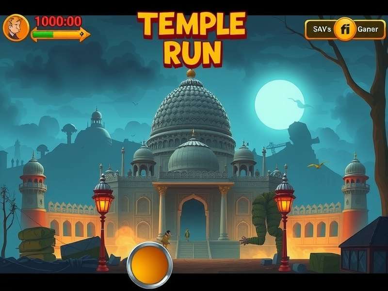 Temple Run Game Ending Scene