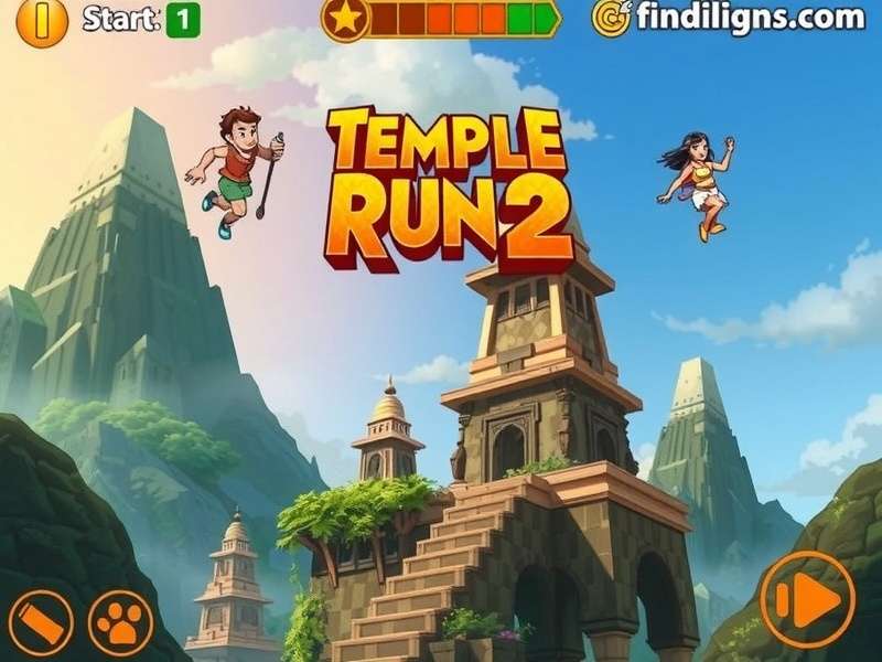 Temple Run 2 Gameplay Screenshot