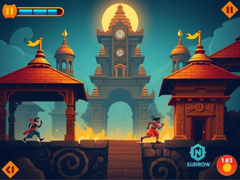 Temple Run Mini Games Screenshot
