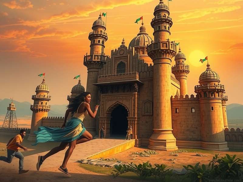 Temple Run Final Castle Scene