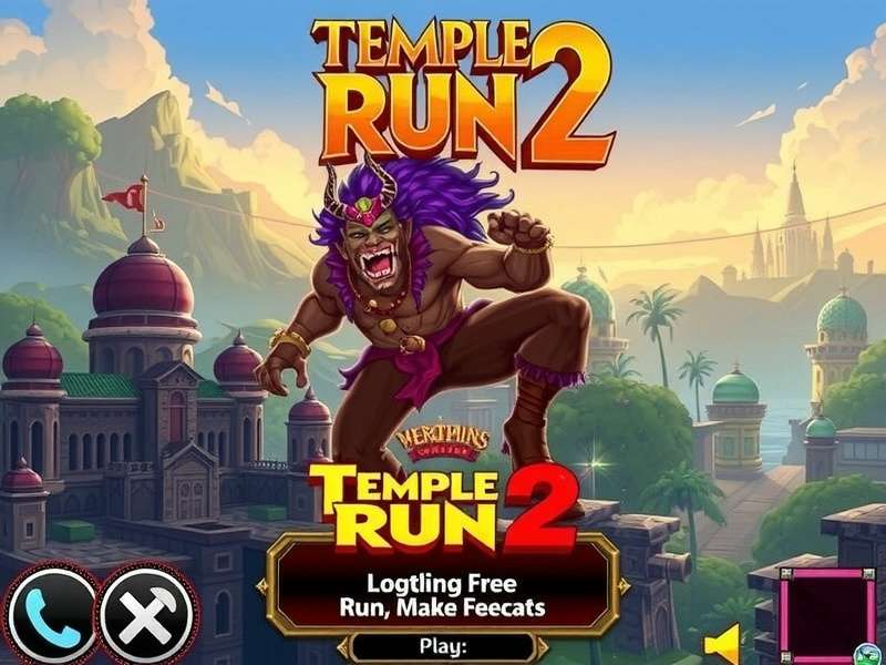 Temple Run 2 Gameplay Screenshot