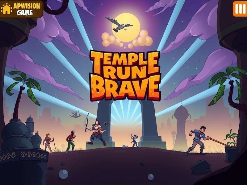 Temple Run Brave APKVision गेमप्ले स्क्रीनशॉट